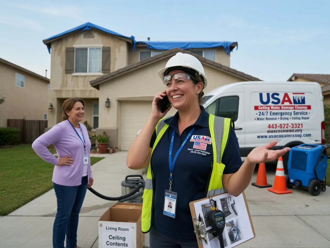 Ceiling Water Damage Restoration Dickens, TX FAQs