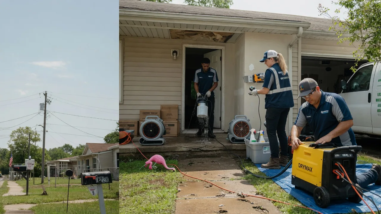 Storm Damage Water Removal in Dickens, TX near me